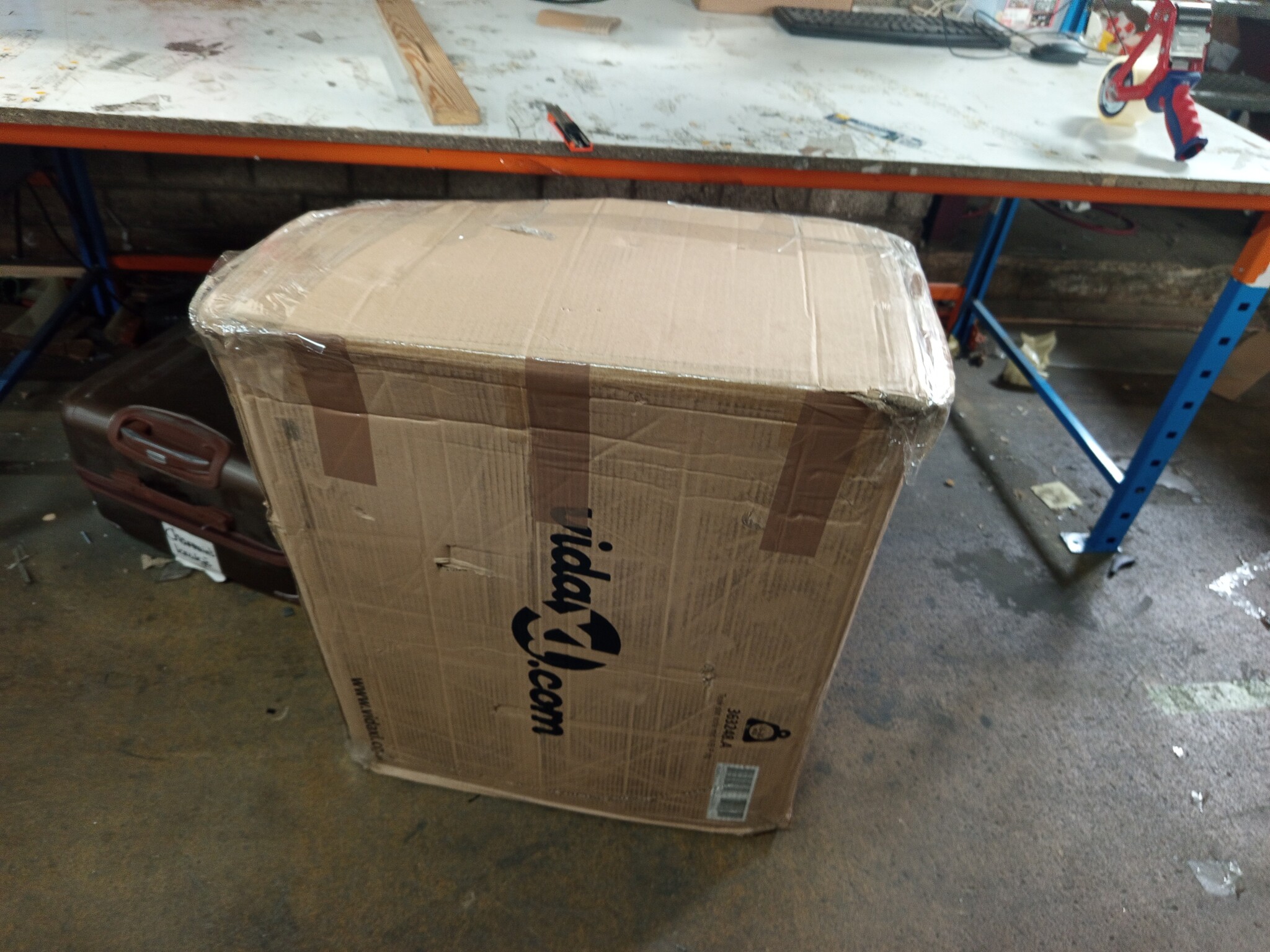 vidaXL Tuinmiddenbank Massief Teakhout | 71% Korting