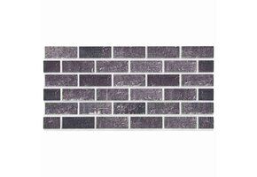 vidaXL Wandpanelen Baksteen Zwart/Grijs - Nu 47% Korting!