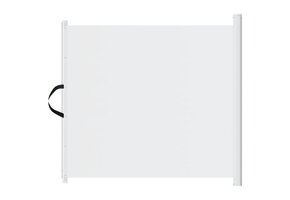 vidaXL Huisdierenhek uittrekbaar 117,5x125 cm wit - 35% Korting!