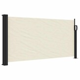 VidaXL Windscherm Uittrekbaar 100x300 cm Crème - 65% Korting!