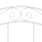 VidaXL Bedframe Metaal Wit 120x200cm - Nu met 37% Korting!