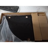 vidaXL Kattenbakomheining Zwart Eiken - 55% Korting