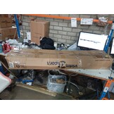 vidaXL 3-zitsbank Kunstleer Zwart - 55% Korting