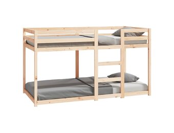 vidaXL Stapelbedframe Grenenhout 90x190cm - 30% Korting!