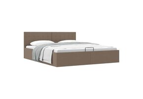vidaXL Bedframe Taupe 160x200cm - 35% Korting!