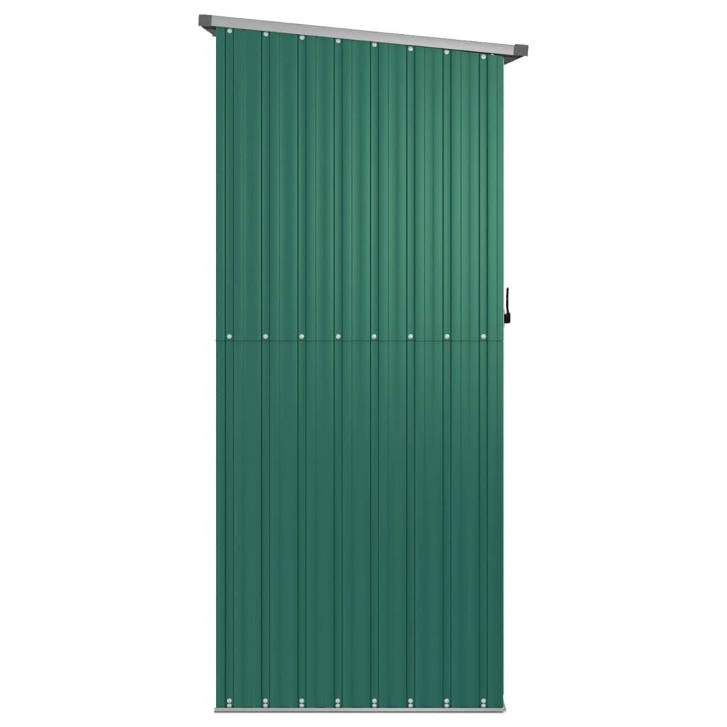 VidaXL Tuinschuur 180,5x97x209,5 cm - Gegalvaniseerd Staal Groen - 55% Korting!