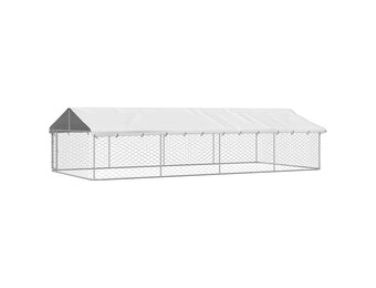 vidaXL Hondenkennel Buiten met Dak - 600x300x150 cm - 35% Korting!