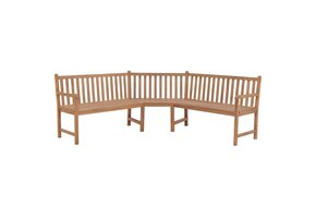 vidaXL Tuinhoekbank Massief Teakhout - 30% Korting!