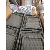 vidaXL 7-delige Tuinset Poly Rattan Grijs - 55% Korting!