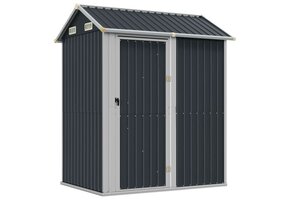 vidaXL Tuinschuur - Gegalvaniseerd Staal Antraciet - 55% Korting!