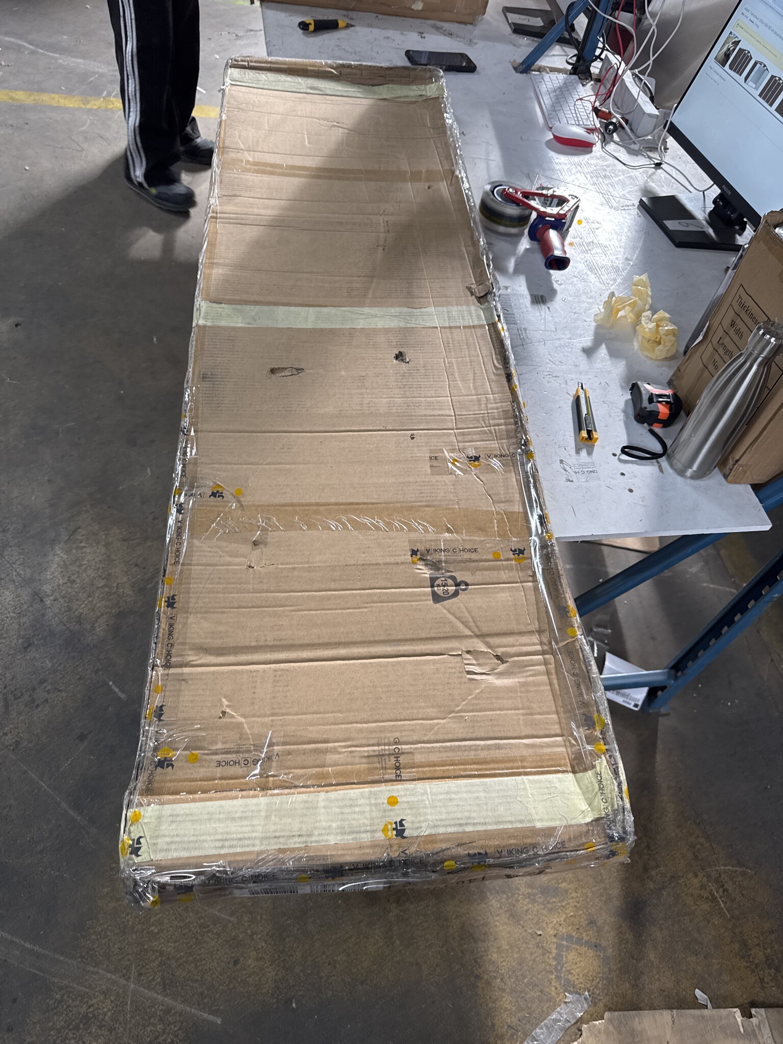 vidaXL Tuinschuur 205x129x183cm Staal Bruin | 50% Korting