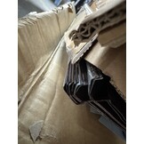 vidaXL Tuinschuur 205x129x183cm Staal Bruin | 50% Korting