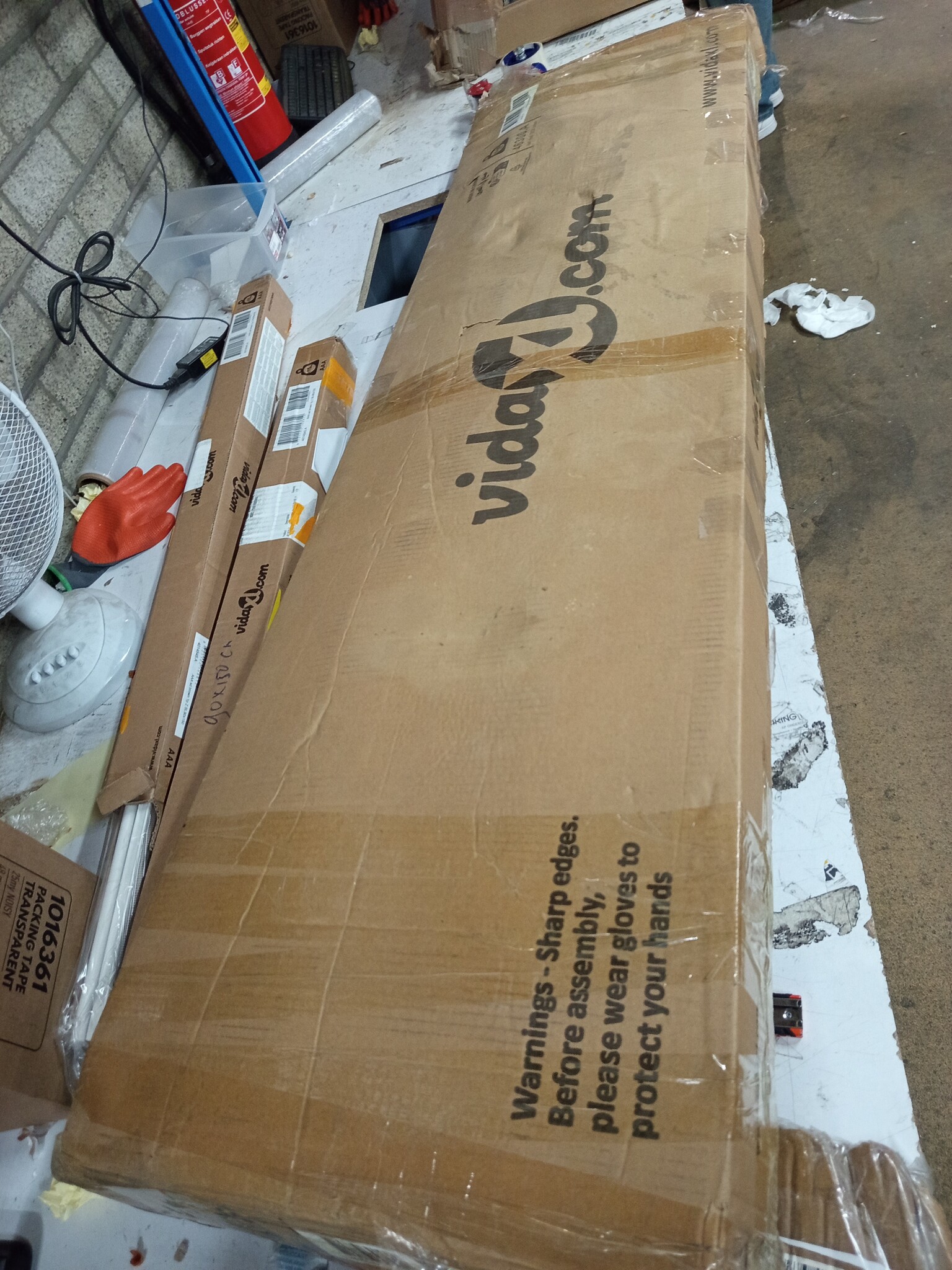 vidaXL Tuinschuur 205x129x183cm Staal Bruin | 50% Korting