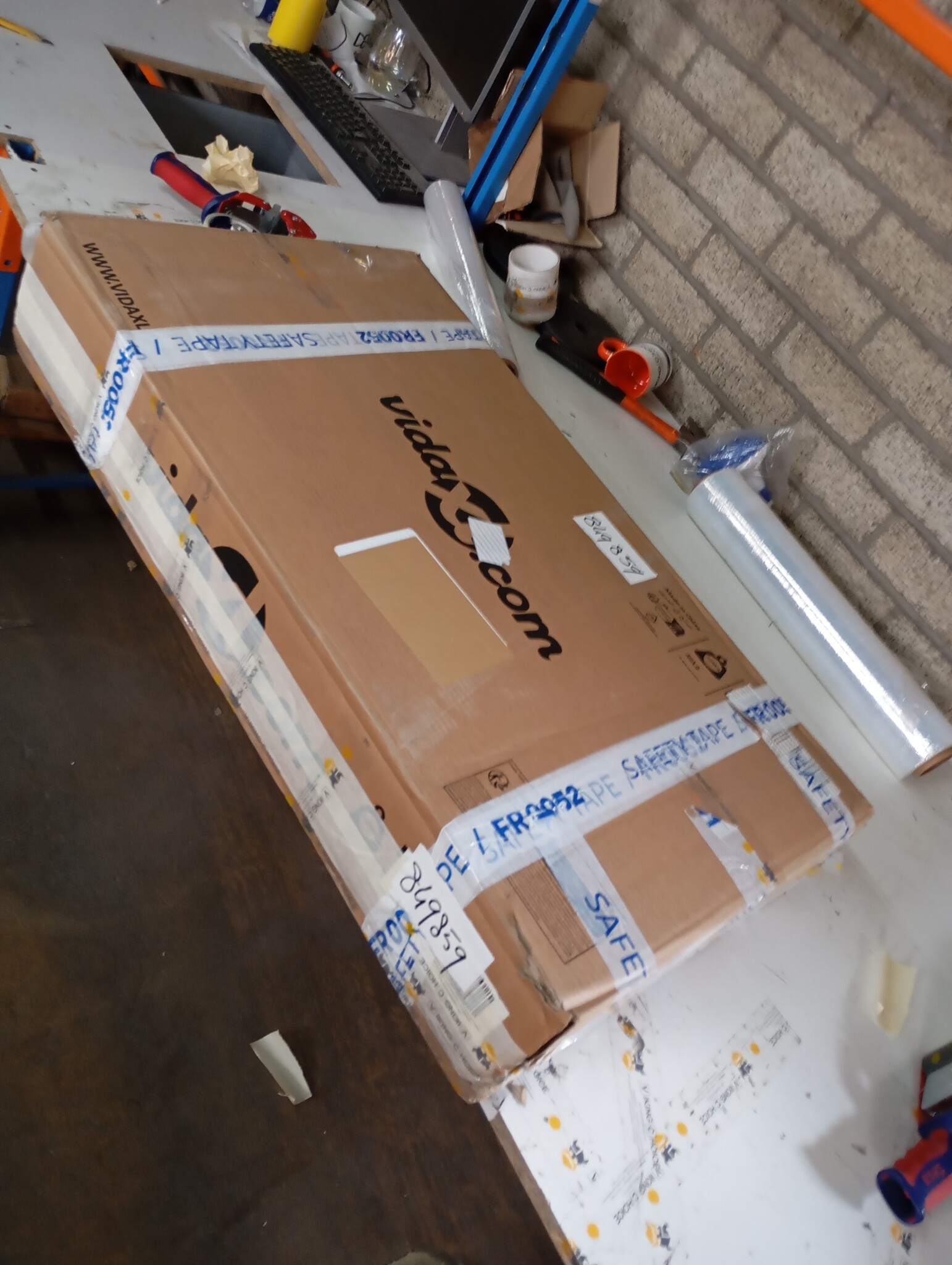 VidaXL Schrijftafel Sonoma Eiken - 40% Korting!