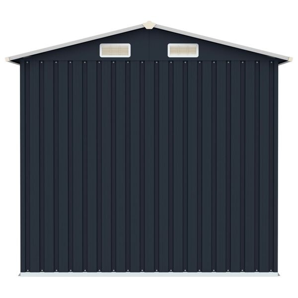 VidaXL Tuinschuur 205x129x183cm Antraciet - 35% Korting!
