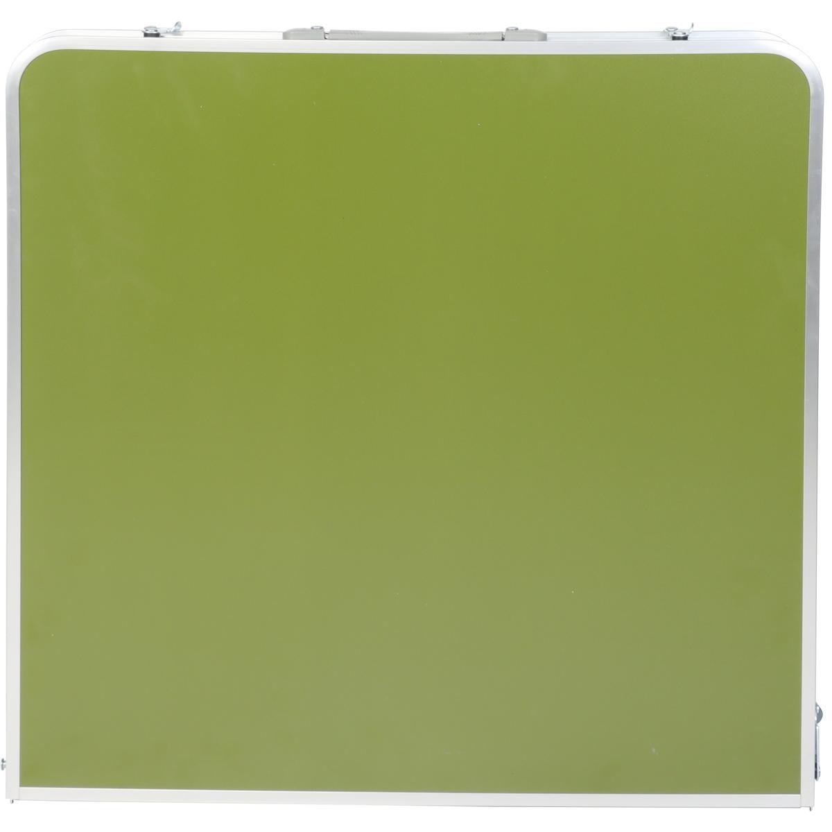 Inklapbare Campingtafel met 4 Stoelen - Groen - 60% Korting!