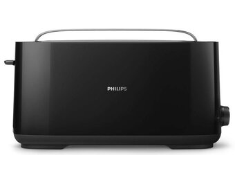 Philips Daily HD2590/90 - Zwarte Broodrooster (42% Korting)