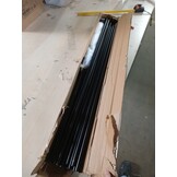 vidaXL Kamerscherm 6 panelen 300x180 cm Wit - 55% Korting