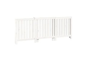 vidaXL Radiatorombouw Grenenhout Wit - 55% Korting!