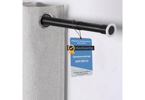 Joydeco Douchestang 70-110cm RVS - 49% Korting