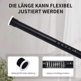 Joydeco Douchestang 70-110cm RVS - 49% Korting