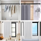 Joydeco Douchestang 70-110cm RVS - 49% Korting