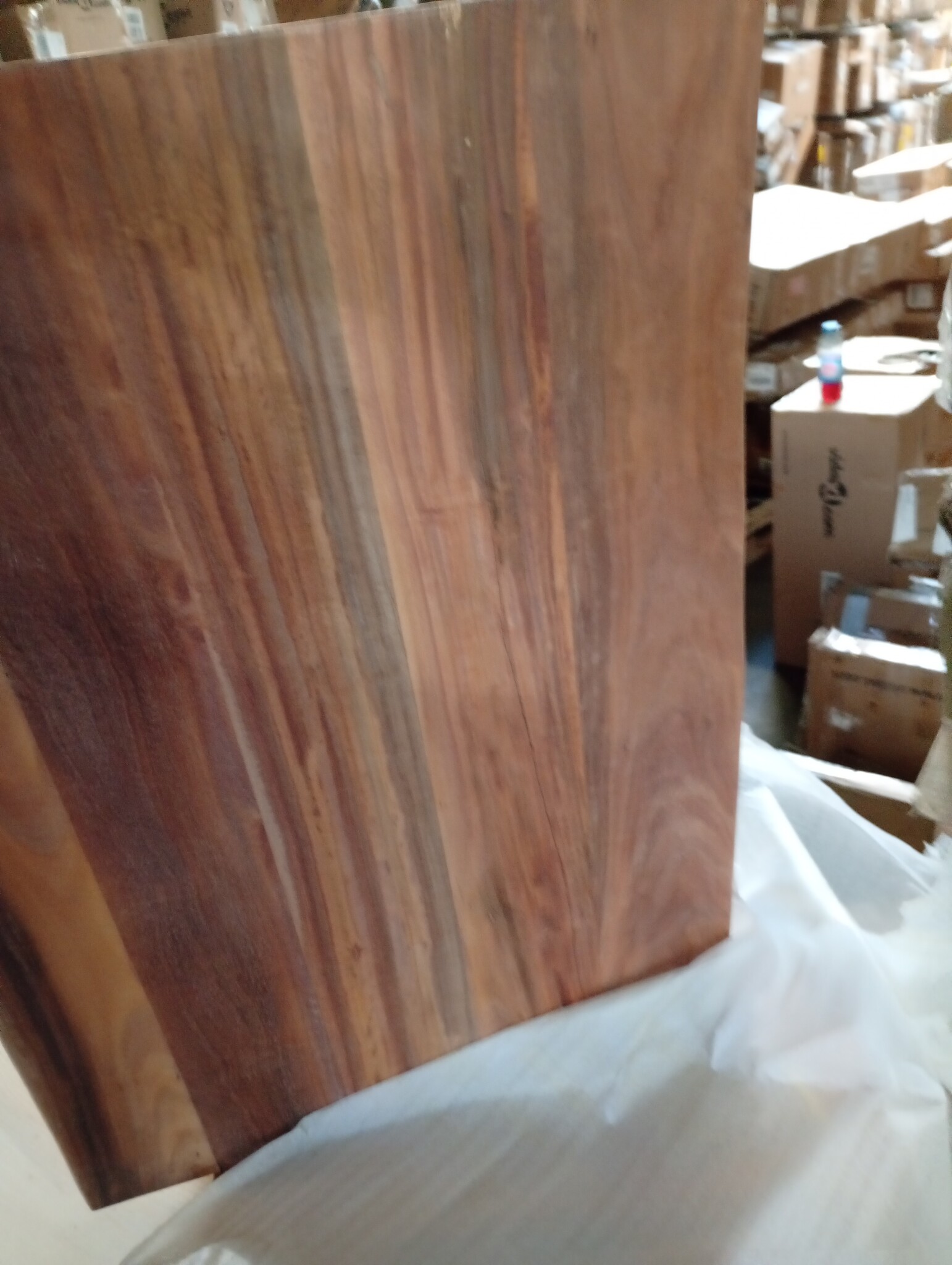 vidaXL Tafelblad rechthoekig natuurlijke rand 80x60x2,5 cm acaciahout