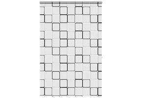 vidaXL Doucherolgordijn met cassette 160x240 cm stofbreedte 156 cm