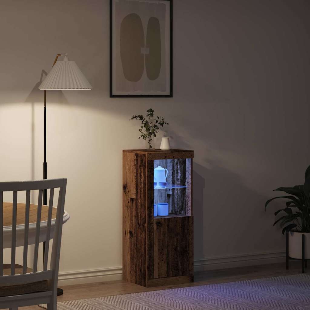 vidaXL Dressoir met LED & Ruime Opbergruimte - 55% Korting!