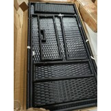 vidaXL Tuinkast Poly Rattan Zwart - 68% Korting!