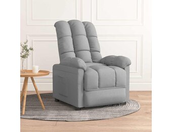 VidaXL Fauteuil Lichtgrijs - 35% Korting