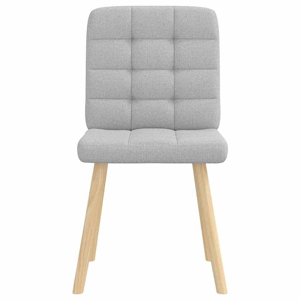 vidaXL Eetkamerstoelen 2 st. - Wolk Grijs | 35% Korting!