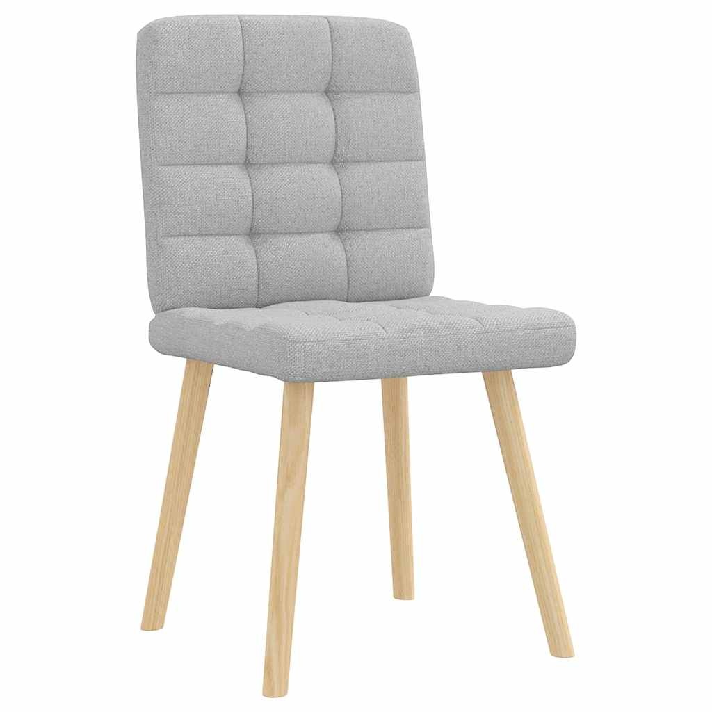 vidaXL Eetkamerstoelen 2 st. - Wolk Grijs | 35% Korting!