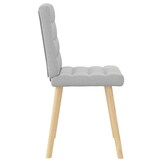 vidaXL Eetkamerstoelen 2 st. - Wolk Grijs | 35% Korting!
