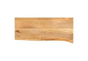 vidaXL Tafelblad Mangohout 80x30cm - 35% Korting