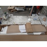 vidaXL Bedlades 4 st. Massief Grenenhout Wit - 60% Korting!