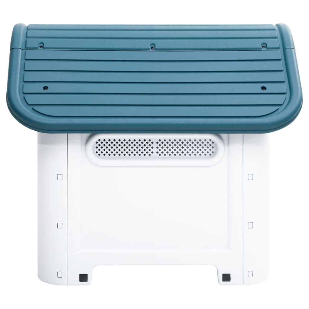 vidaXL Hondenhok | 59x75x66 cm | Polypropeen Blauw | 35% Korting!
