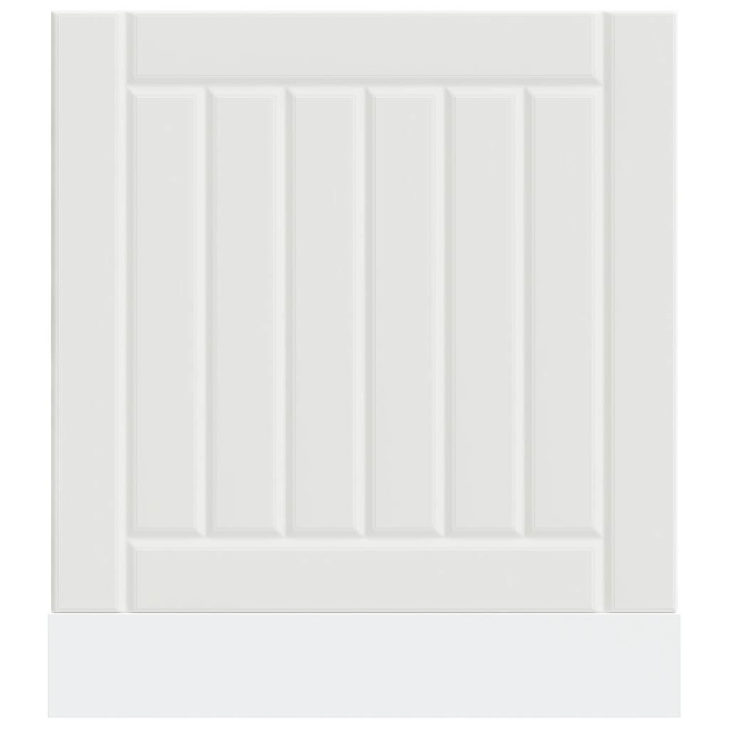 vidaXL Vaatwaspaneel Lucca - 35% Korting - Bewerkt Hout Wit