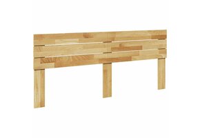 vidaXL Hoofdbord 180 cm Massief Hout Eiken - 35% Korting