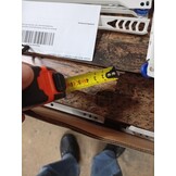 vidaXL Bureau met lade Oud hout - 60% Korting!