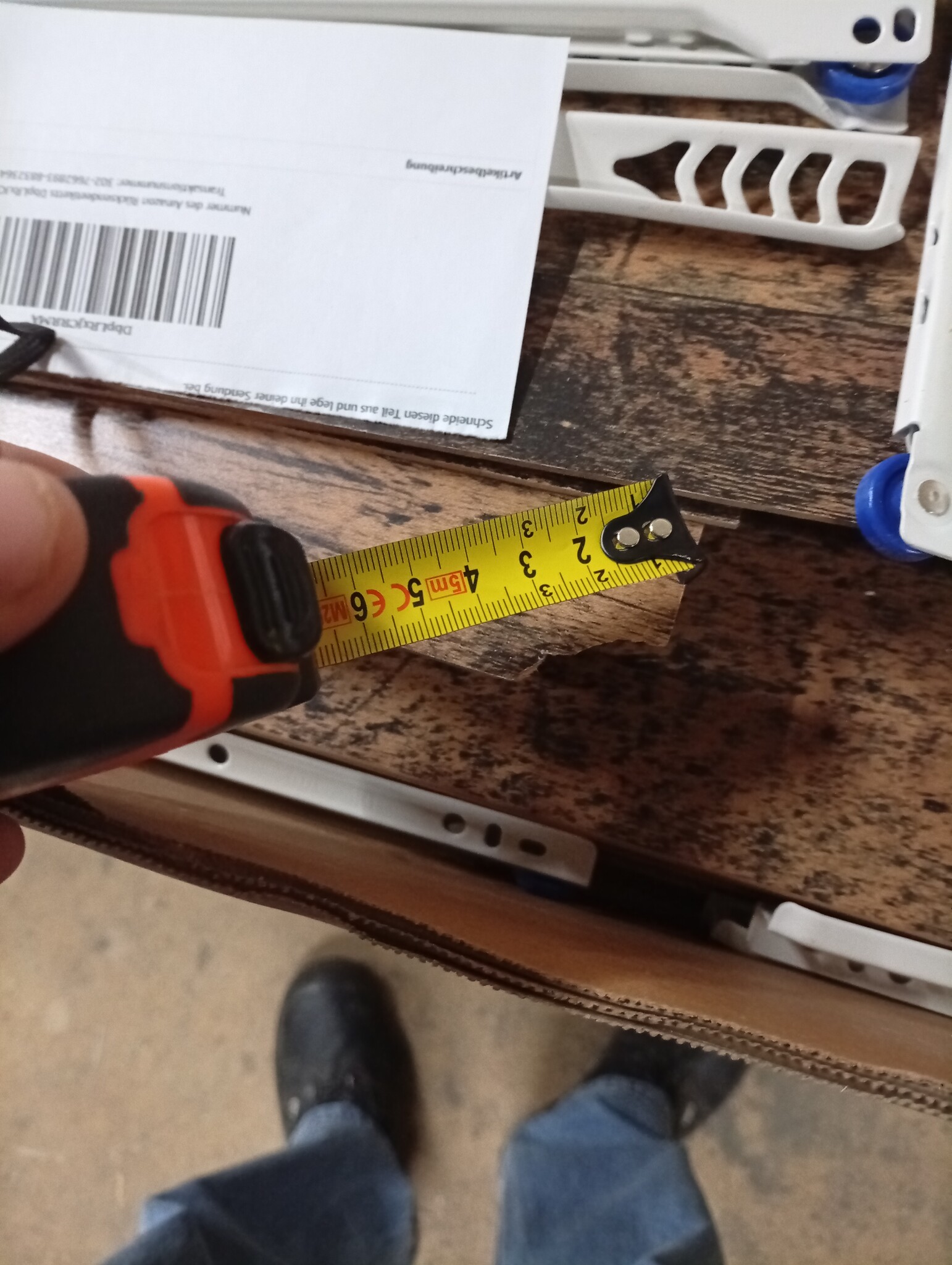 vidaXL Bureau met lade Oud hout - 60% Korting!