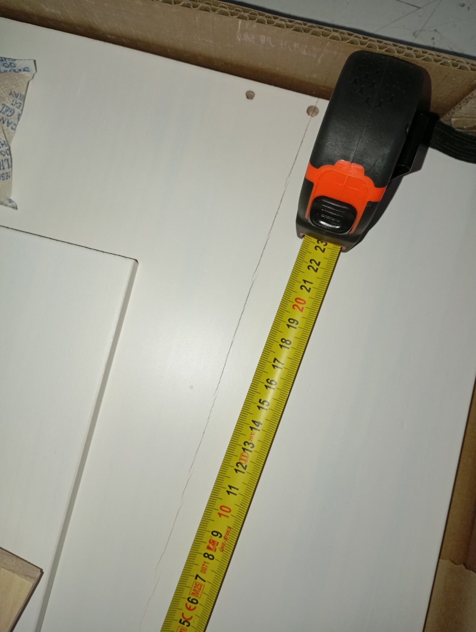 vidaXL Bureau Massief Grenenhout Wit - 110x50x93 cm | 55% Korting