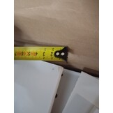 vidaXL Bureau Massief Grenenhout Wit - 110x50x93 cm | 55% Korting