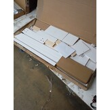 vidaXL Bureau Massief Grenenhout Wit - 110x50x93 cm | 55% Korting