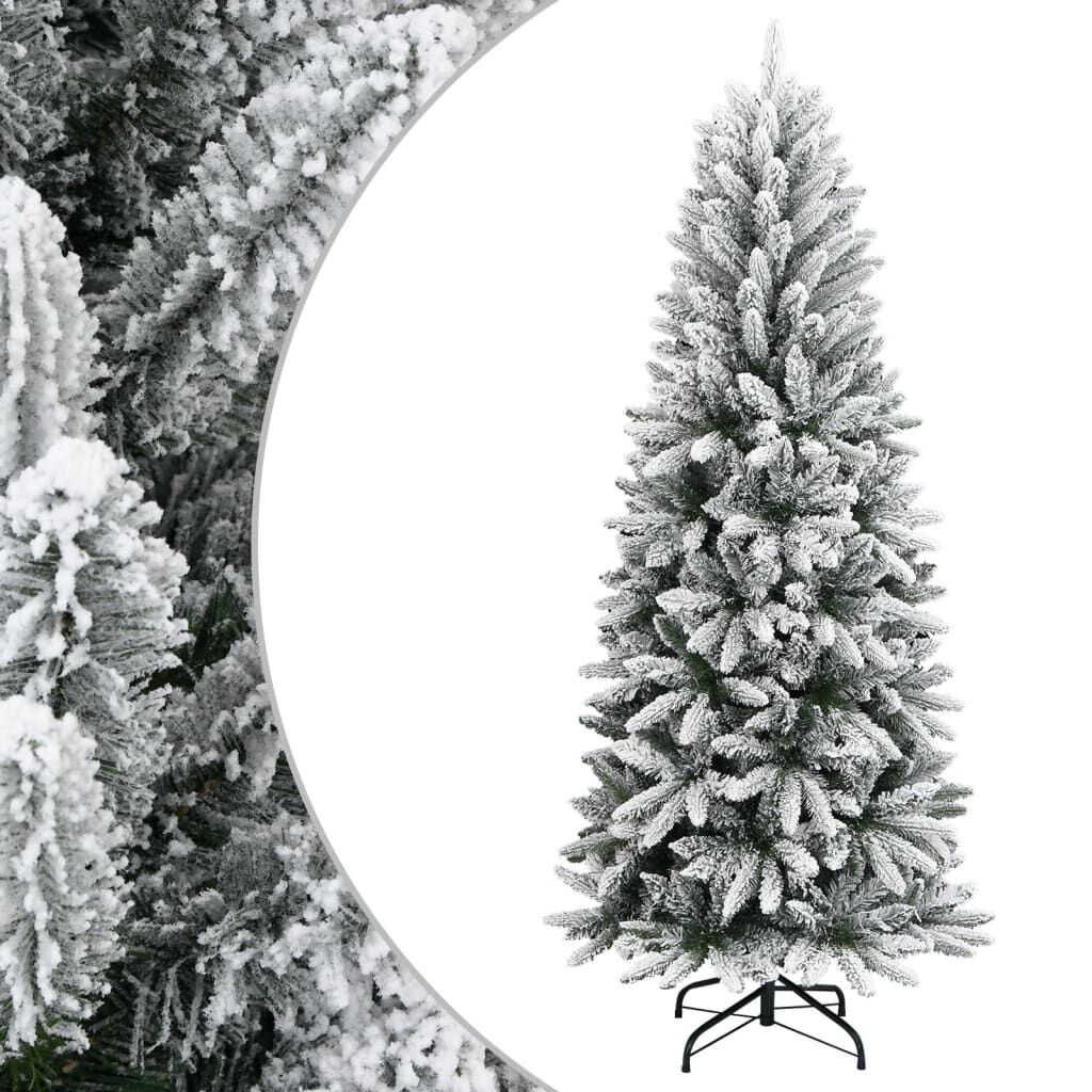 vidaXL Kunstkerstboom 180 cm - PVC/PE - Met Sneeuw - 35% Korting