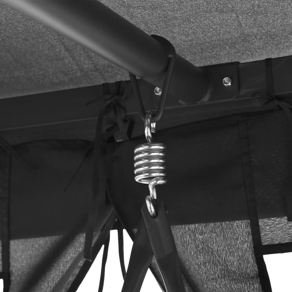 vidaXL Schommelbank met dak & kussens - 55% KORTING!