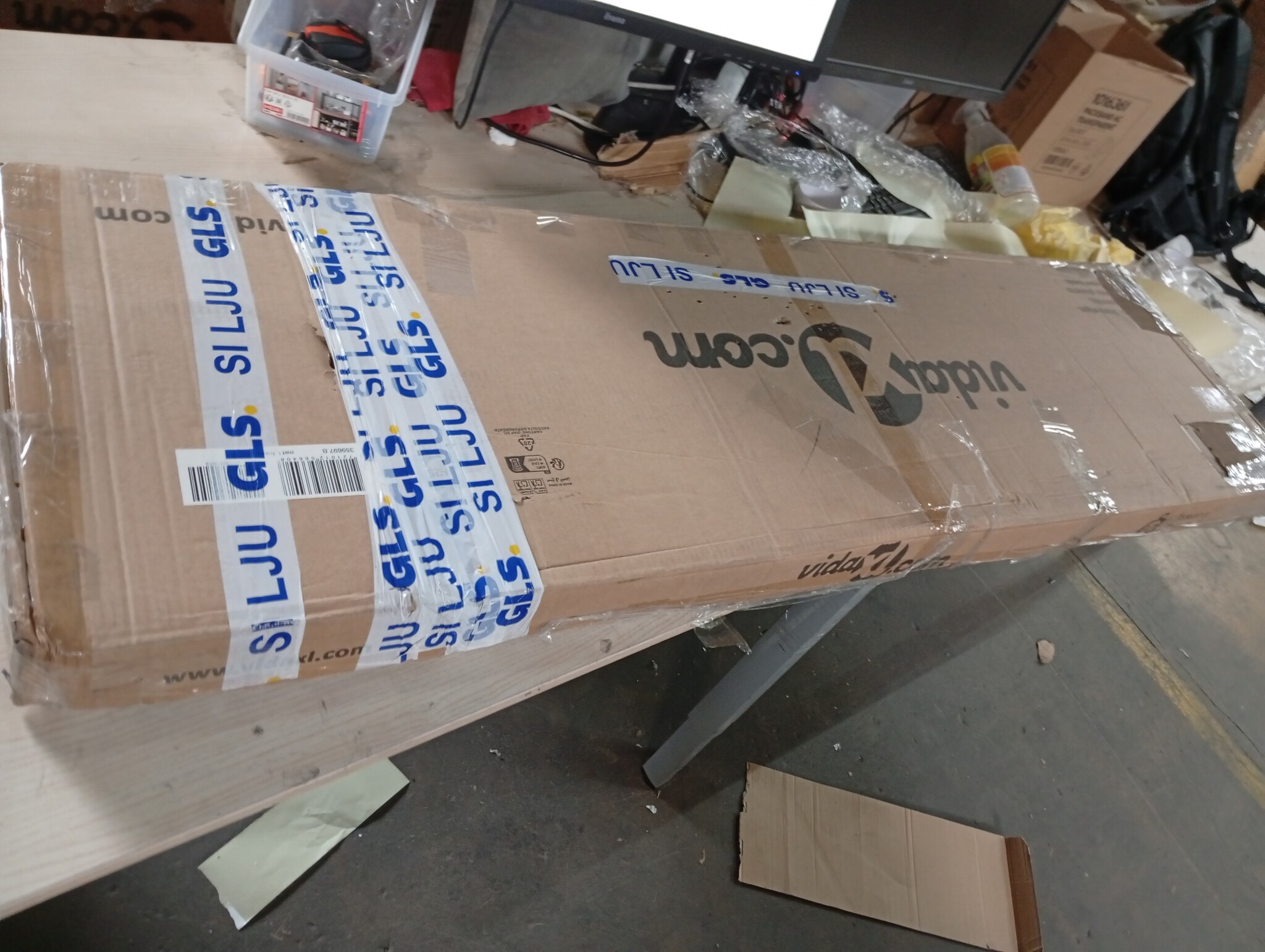 vidaXL Tuinberging Metaal Grijs 257x205x178 cm - 55% Korting!