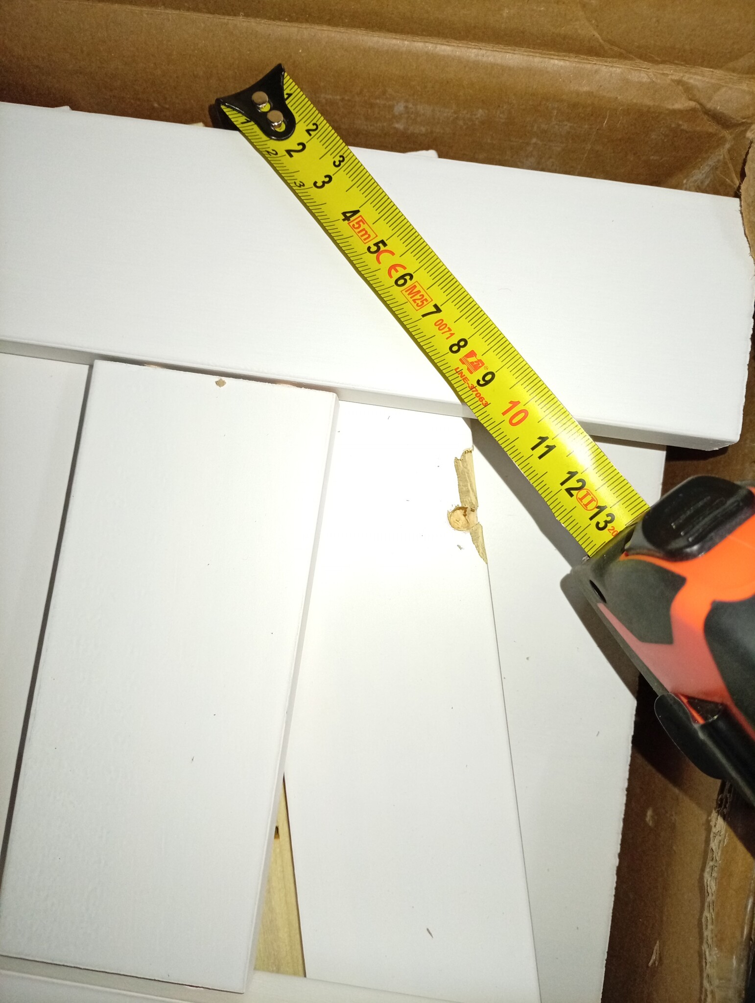 vidaXL Bankje Grenenhout Wit 110x41x76,5 cm | 55% Korting