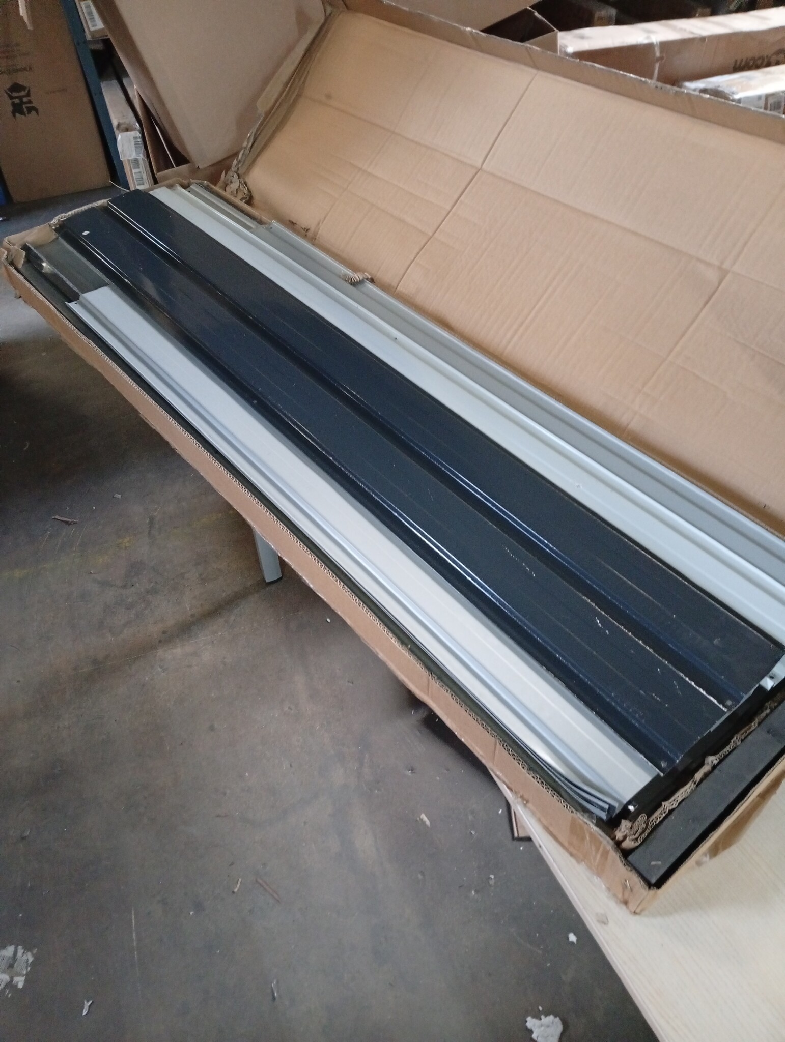 vidaXL Tuinschuur Staal Antraciet - 55% Korting