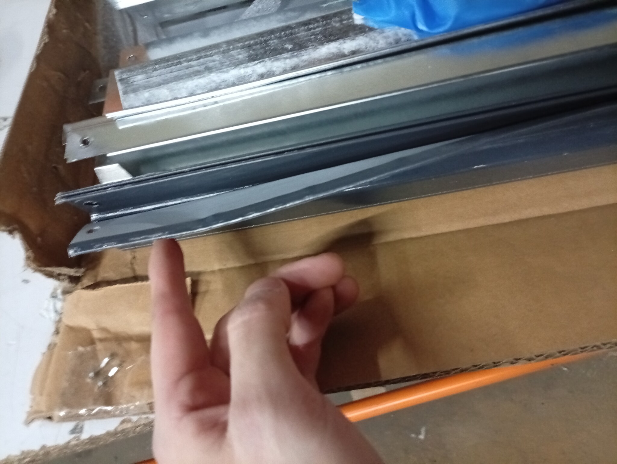 vidaXL Tuinschuur Antraciet - 225x89x161cm | 55% Korting